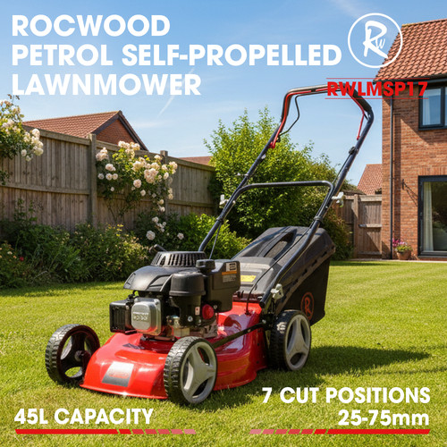 Petrol lawnmower self - petrol,
