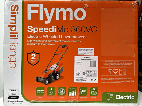 Flymo speedi 360vc 1500w - flymo,