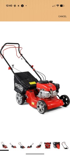Petrol lawnmower self - petrol,