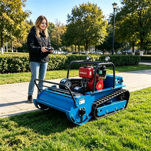 Remote control lawn - lawn, mower