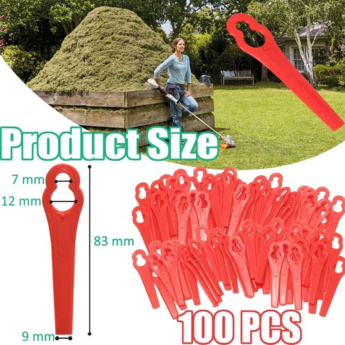 100 pcs plastic grass trimmer - pcs,