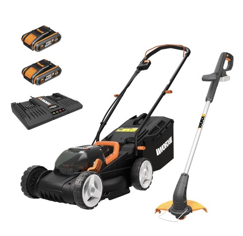 Worx powershare cordless lawn - worx,