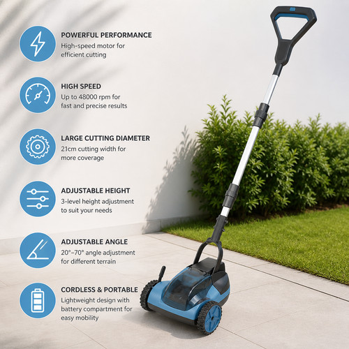 Cordless brushless grass - cordless,