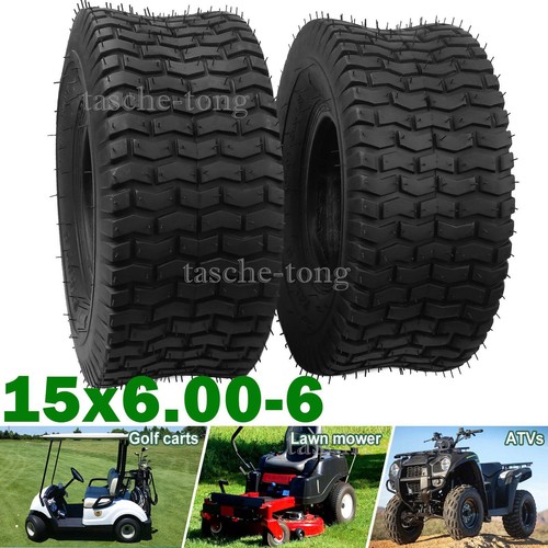 Pair tyre 15x6 ride - pair, of