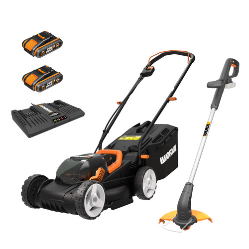 Worx powershare cordless lawn - worx,