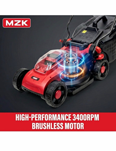 Mzk battery push lawn mower - battery,