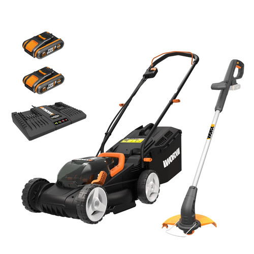 Worx powershare cordless lawn - worx,