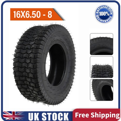 Two 16x6 tyre - 16x6.50-8, turf